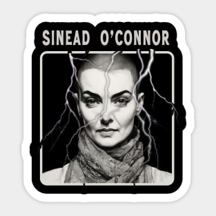 Sinead O'Connor / Retro Aesthetic Design Sticker